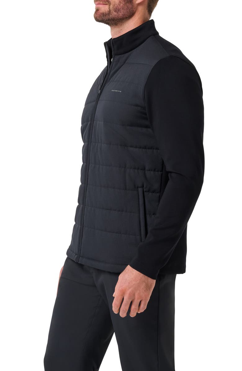 TravisMathew Point of Sail 2.0 Hybrid Jacket, Alternate, color, Black