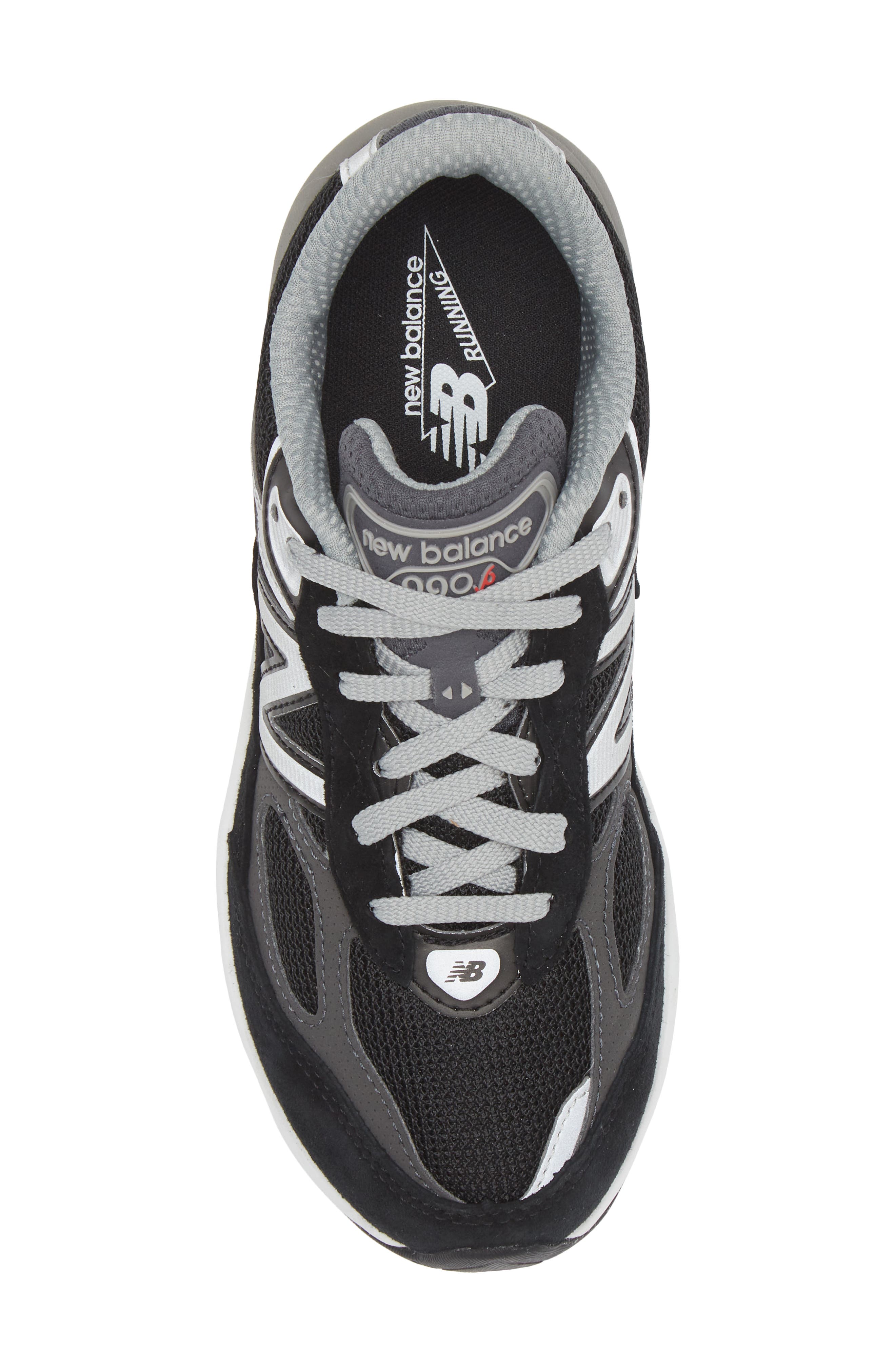 New Balance Kids' FuelCell 990v6 Running Sneaker, Alternate, color, Black