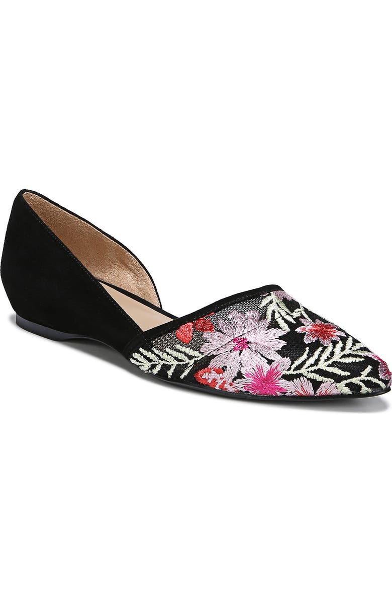 Naturalizer Samantha Half d'Orsay Flat, Main, color,