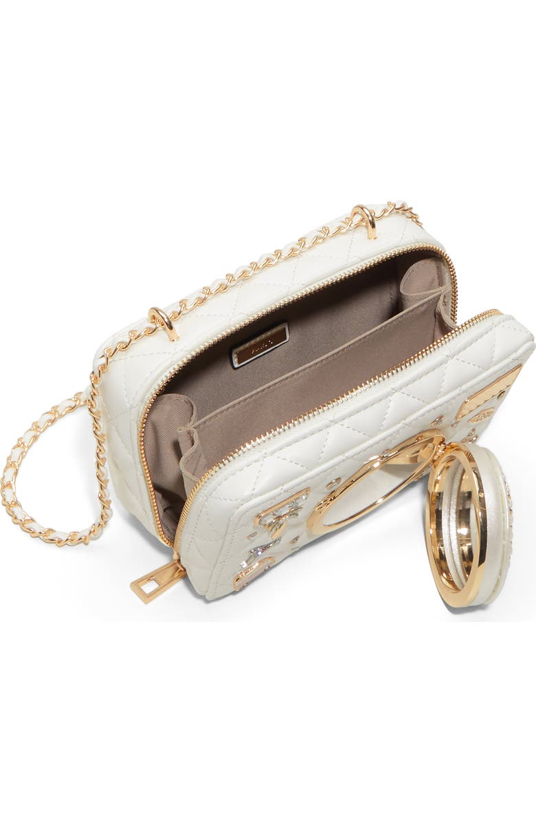 ALDO Caamy Quilted Faux Leather Crossbody Bag, Alternate, color,