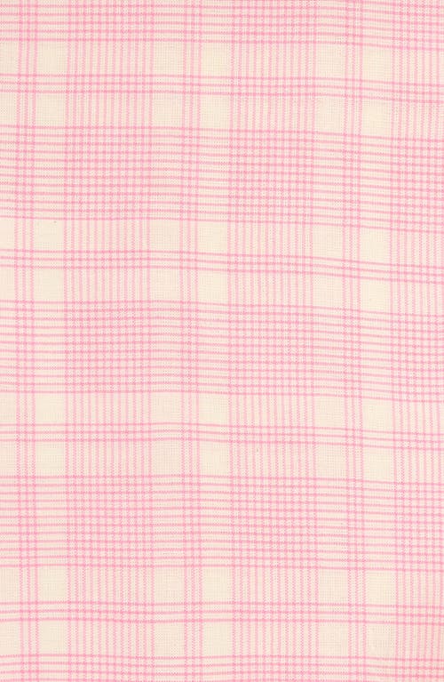 Heather Taylor Home Marianne Plaid Tablecloth In Peony
