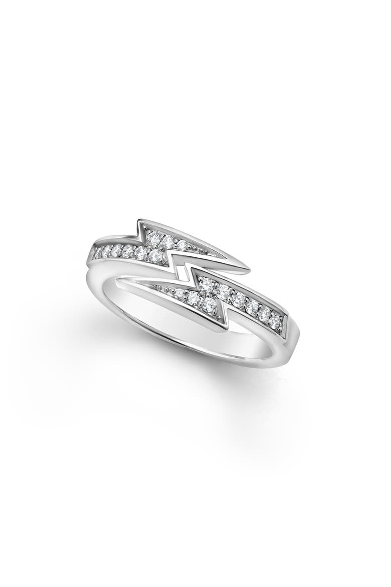 Caviar Spark Lightning Bolt Diamond Ring video