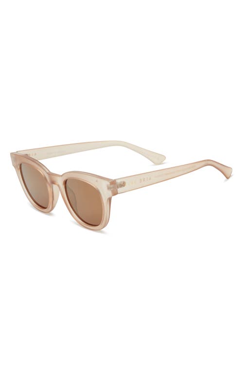 Aire 50mm Dorado D-frame Sunglasses In Gold