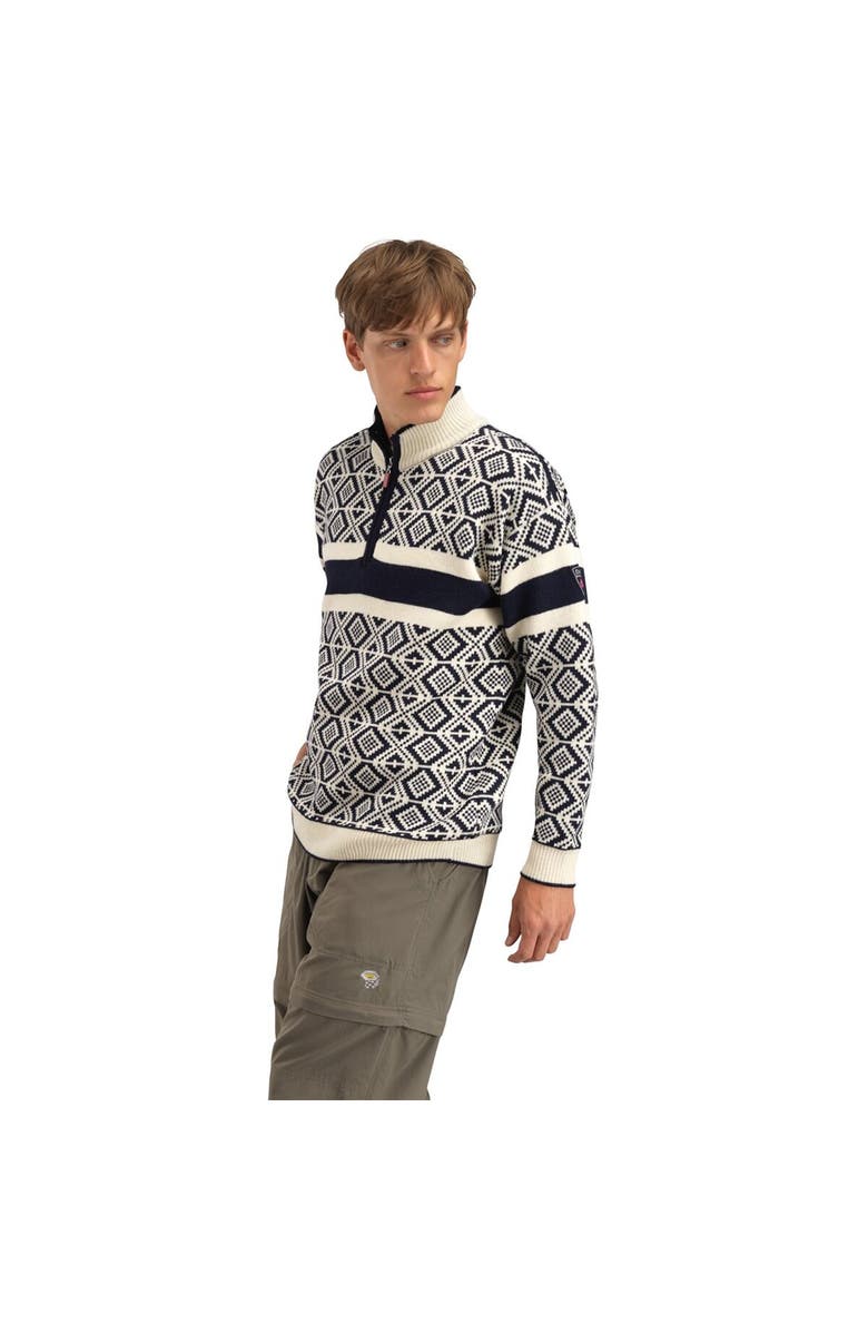 Dale of Norway Team Norway 2026 Cortina Sweater - Men's, Alternate, color, Navy/Off White