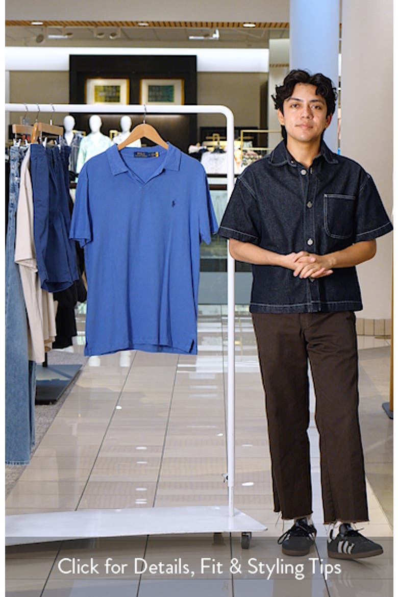 Johnny Collar Cotton Polo video