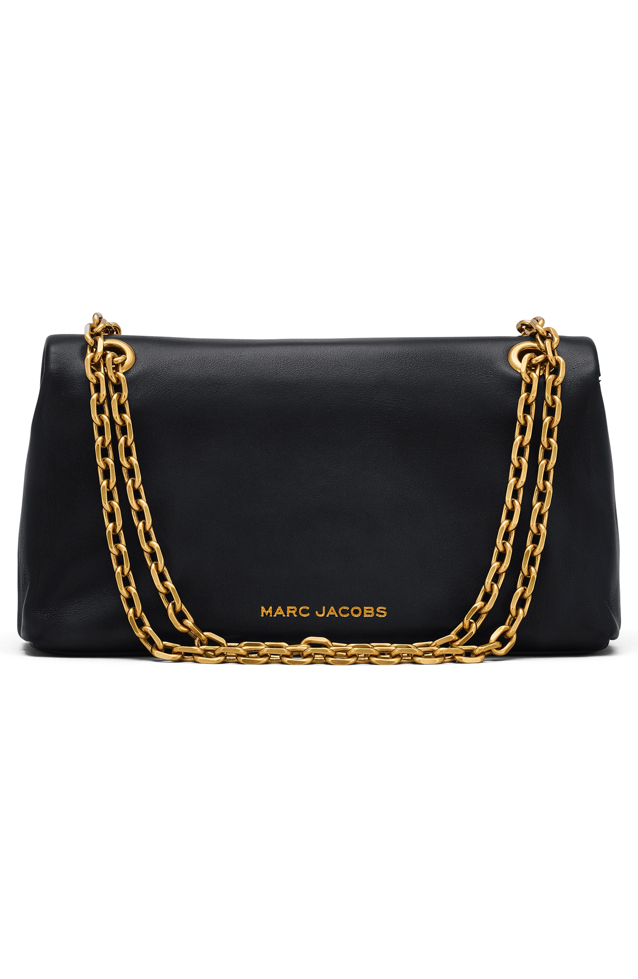 Marc Jacobs The Dual Chain Strap Mini Bag, Alternate, color, Black
