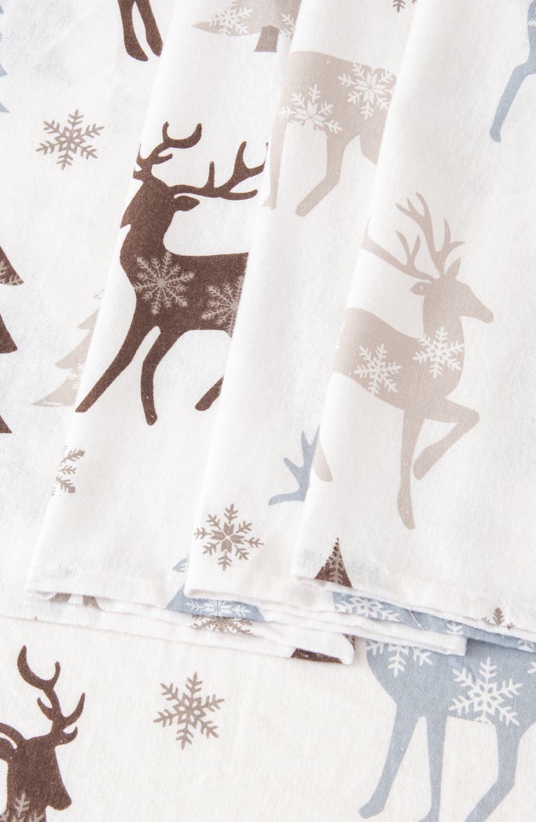 Woven & Weft Turkish Cotton Flannel Sheet Set, Alternate, color,