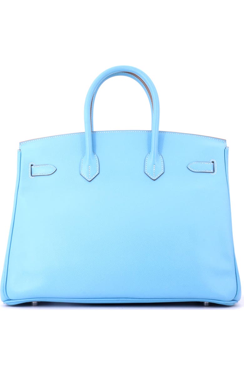 Pre-Owned Hermes Candy Birkin Bag Epsom 35, Alternate, color, Candy - Bleu Celeste/Mykonos