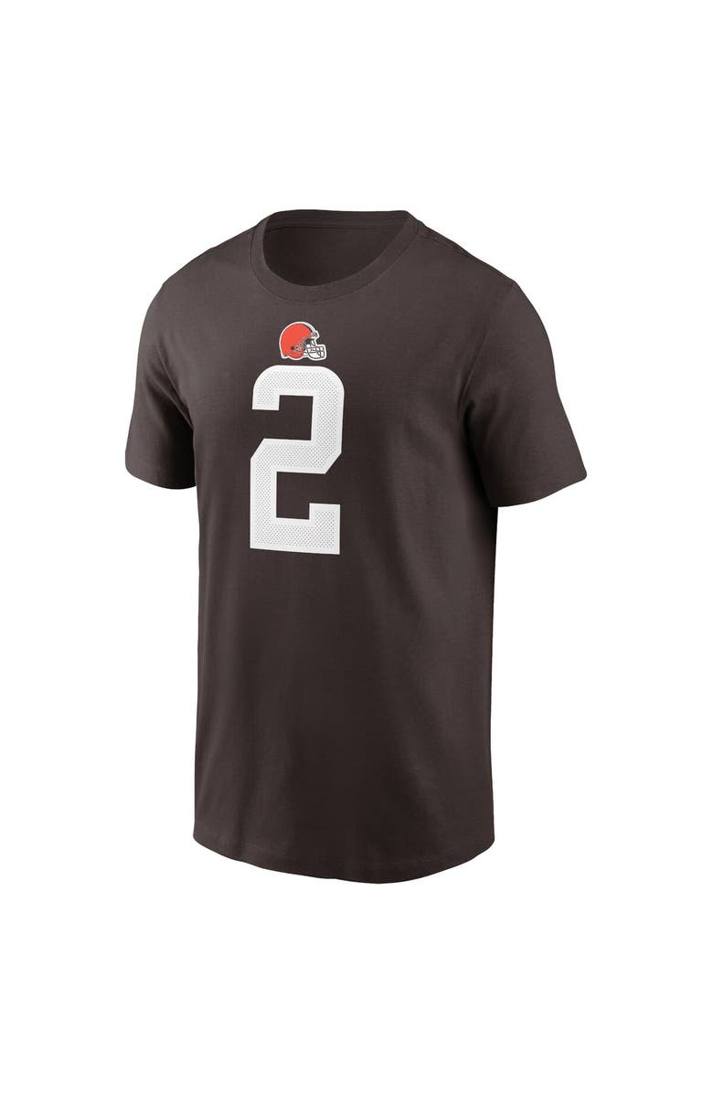 Nike Men's Nike Amari Cooper Brown Cleveland Browns Player Name & Number T-Shirt, Alternate, color, 