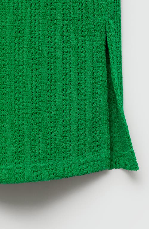 Mango Open Stitch Sweater Pants