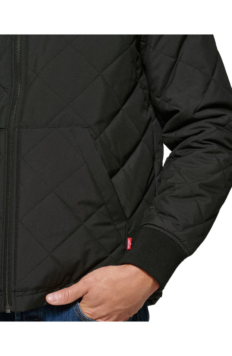 Levi's<sup>®</sup> Diamond Quilted Bomber Jacket, Alternate, color, 