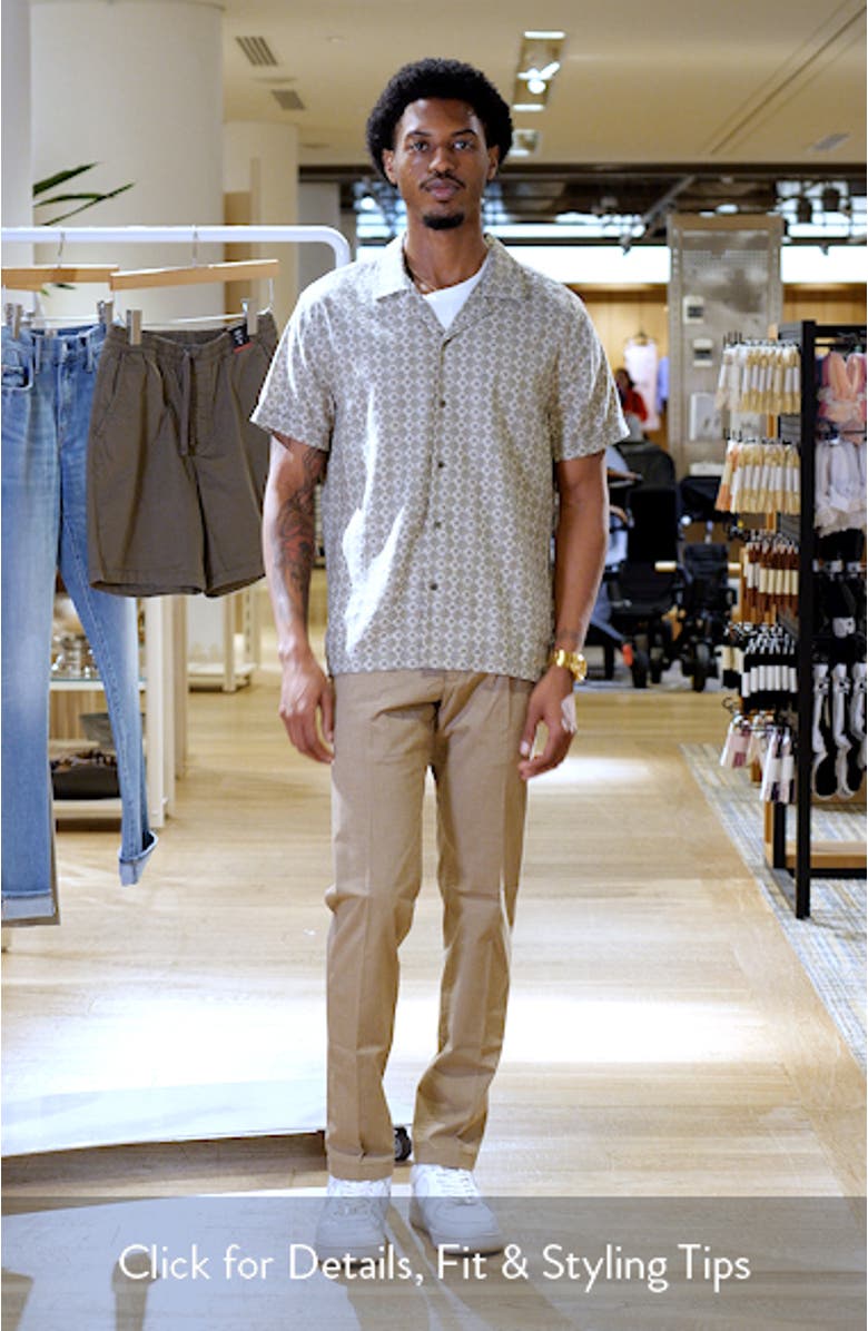 Atlas Linen Blend Camp Shirt, sales video thumbnail