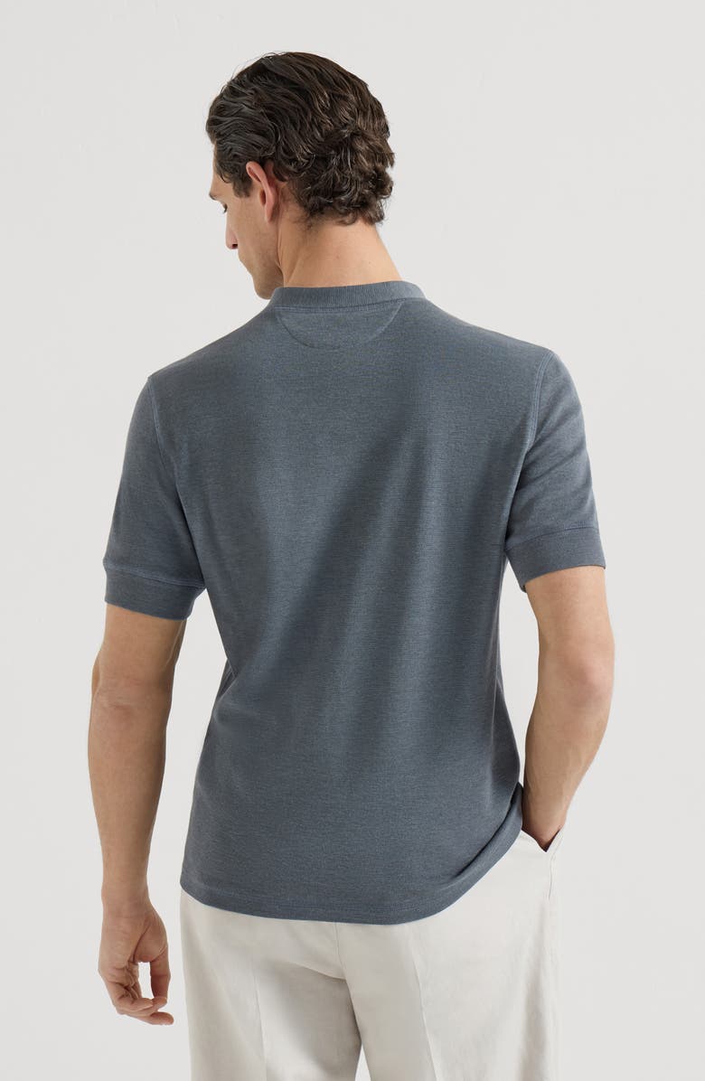 Brunello Cucinelli Cotton jersey T-shirt, Alternate, color, Grey