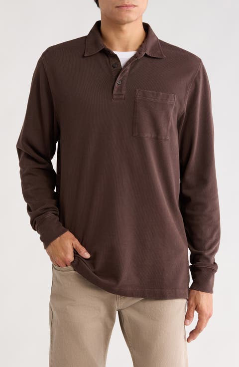 Long Sleeve Heavyweight Jersey Polo