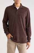 Treasure & Bond Long Sleeve Heavyweight Jersey Polo