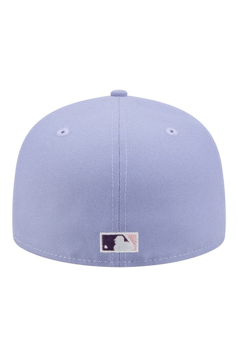 Men's New Era Light Purple Detroit Tigers Lavender Bloom 59FIFTY Fitted Hat, Alternate, color, Light Purple