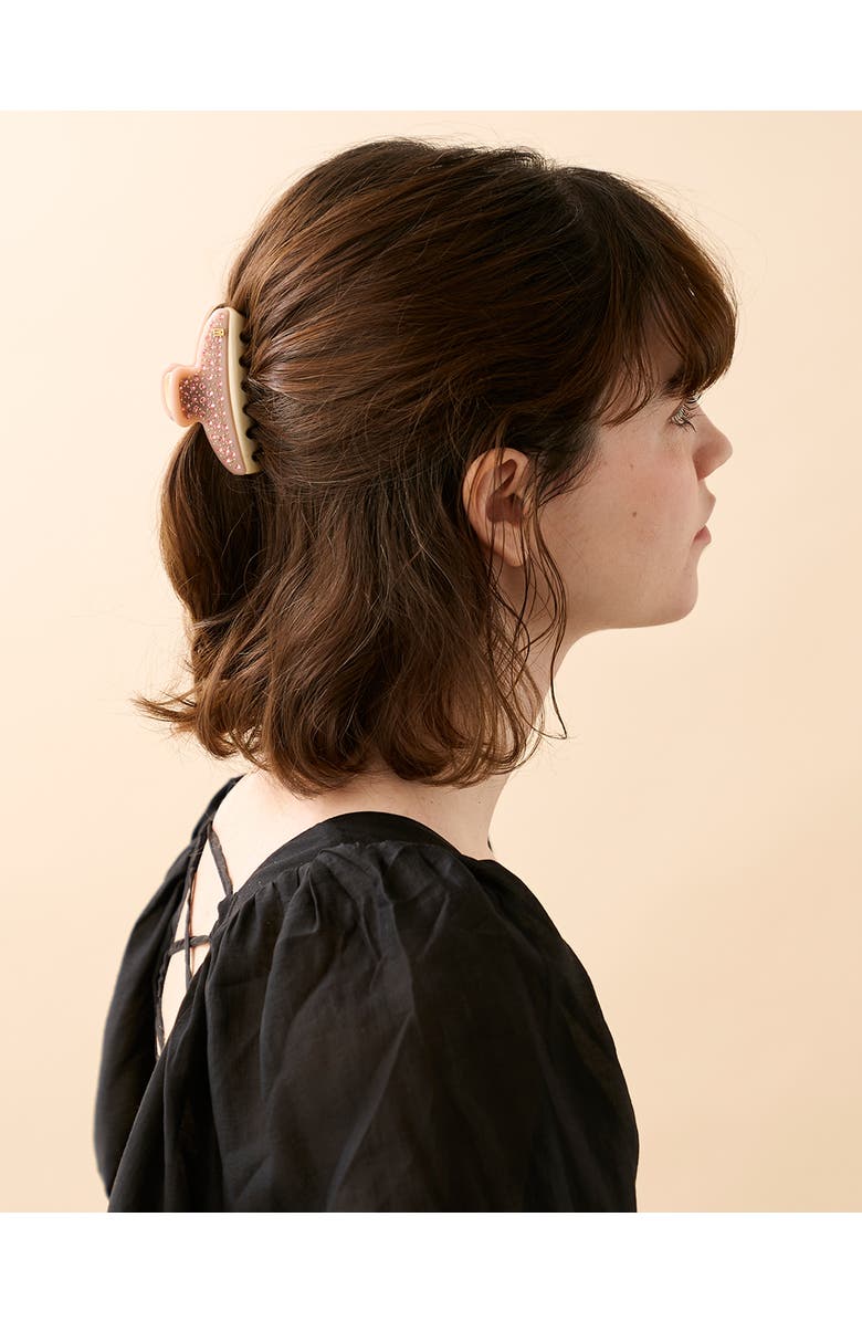 Alexandre de Paris Vendome hair clip, Alternate, color, Pink