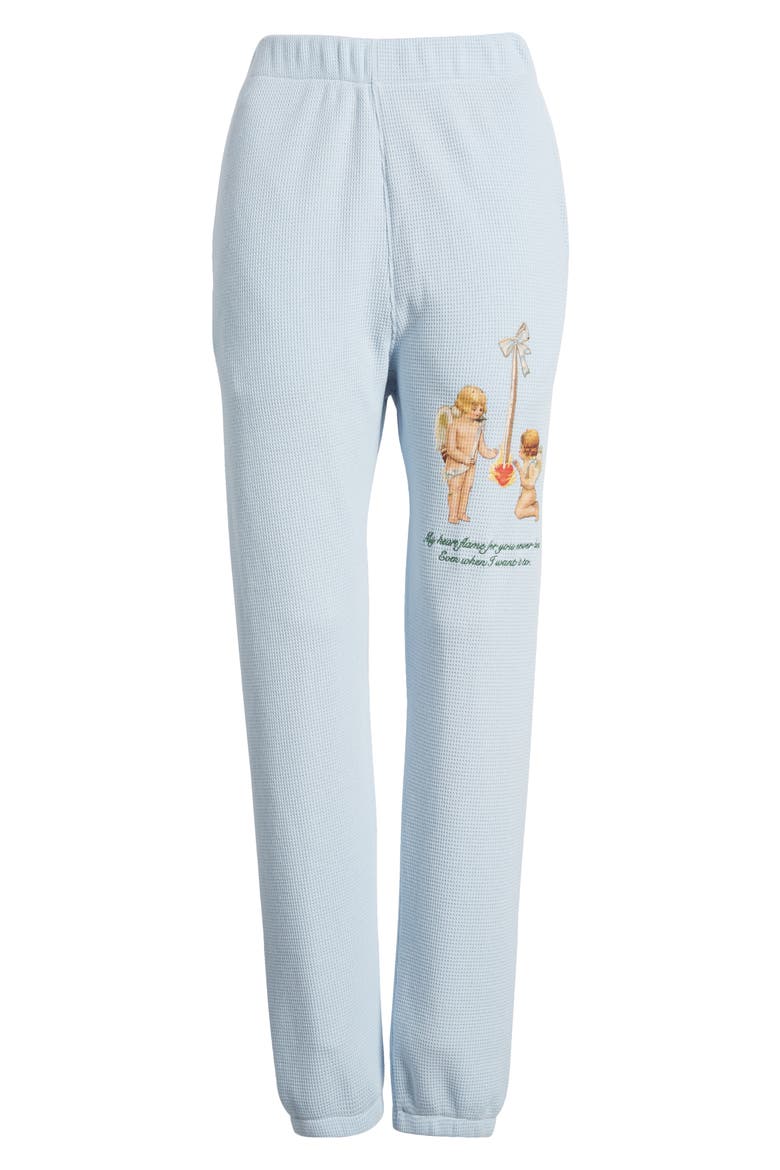 Kindling Thermal Graphic Joggers, Alternate, color, BABY BLUE