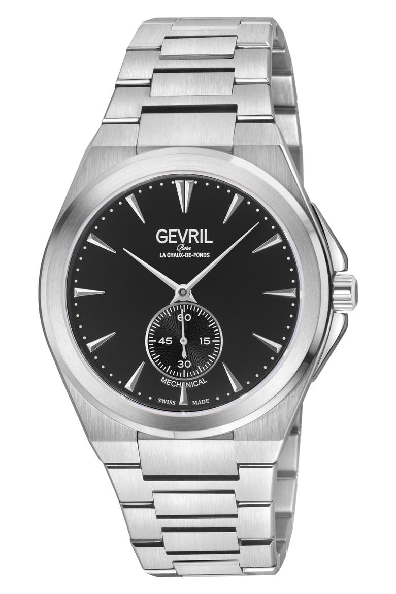 Montauk Bracelet Watch, Main, color, SILVER