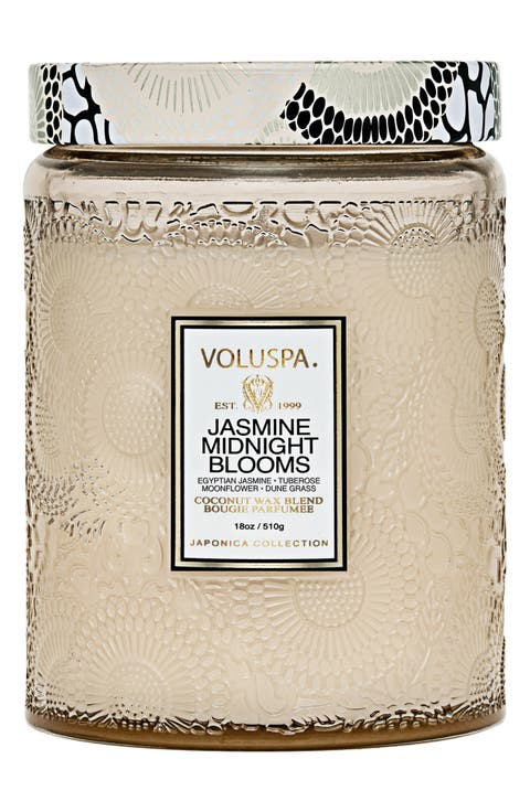 Jasmine Midnight Blooms Large Jar Candle
