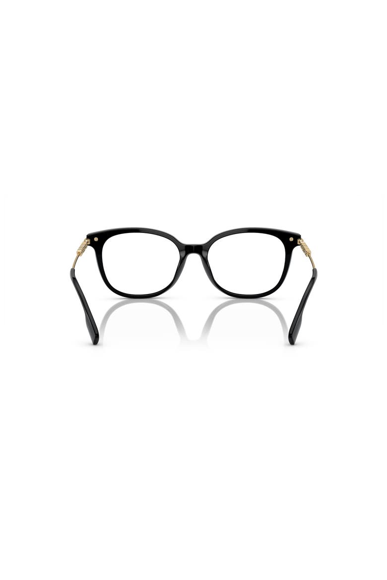 53mm Square optical glasses, Alternate, color, Black