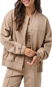 TravisMathew Friday Ponte Bomber Jacket
