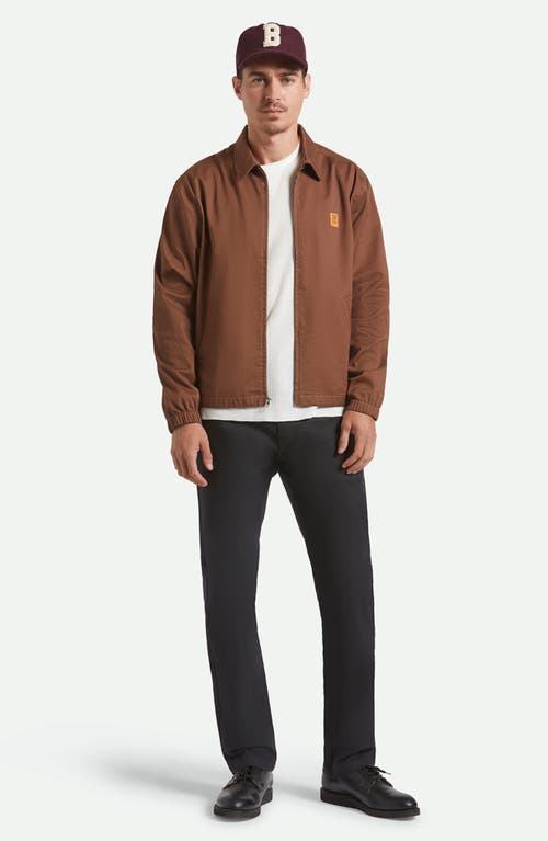 Brixton Builders Five-pocket Pants In Black