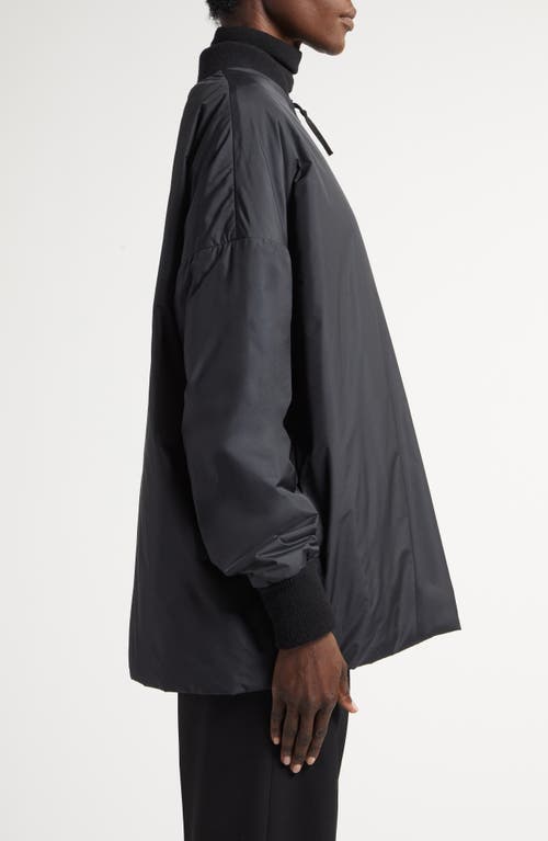 The Row Vito Oversize Jacket In Black