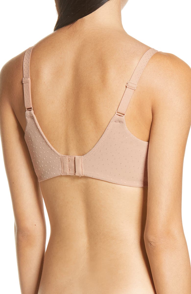 Wacoal Back Appeal<sup>™</sup> Underwire Minimizer Bra, Alternate, color, Rose Dust