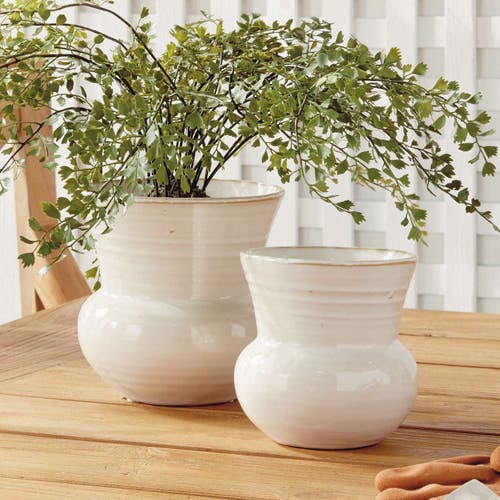 Napa Home & Garden Delaney Pot Small In White