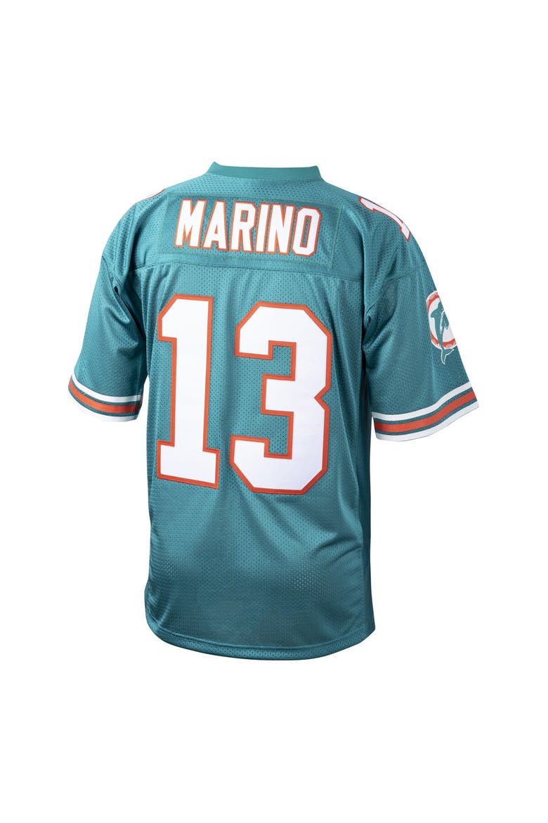 Men's Mitchell & Ness Dan Marino Aqua Miami Dolphins 1994 Authentic Throwback Retired Player Jersey, Alternate, color, Aqua