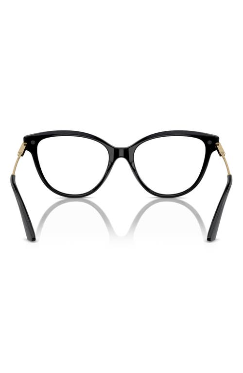 Jimmy Choo 54nn Cat Eye Optical Glasses In Black
