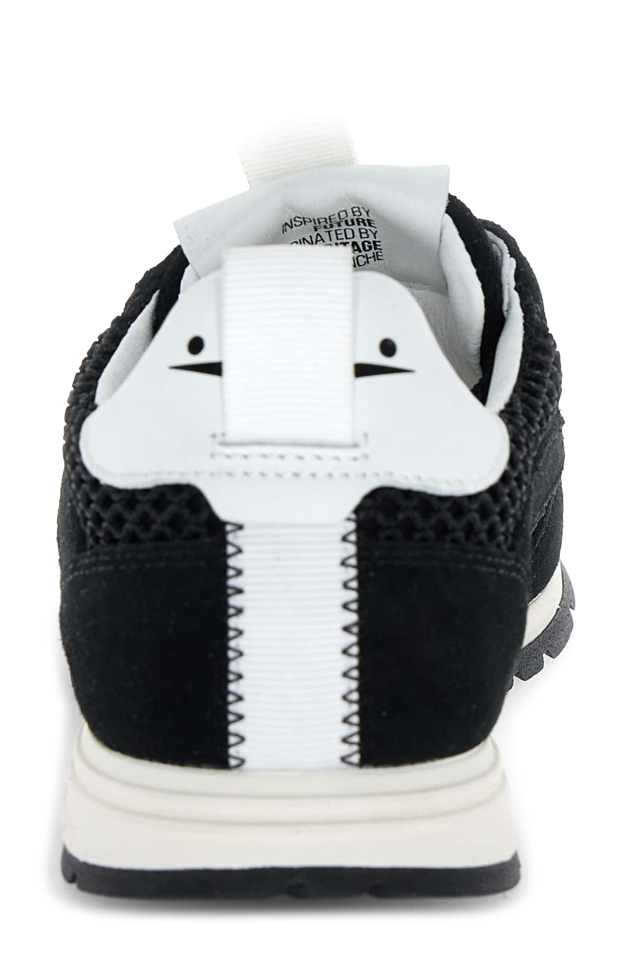 Voile Blanche Play Mesh Sneaker, Alternate, color, Black