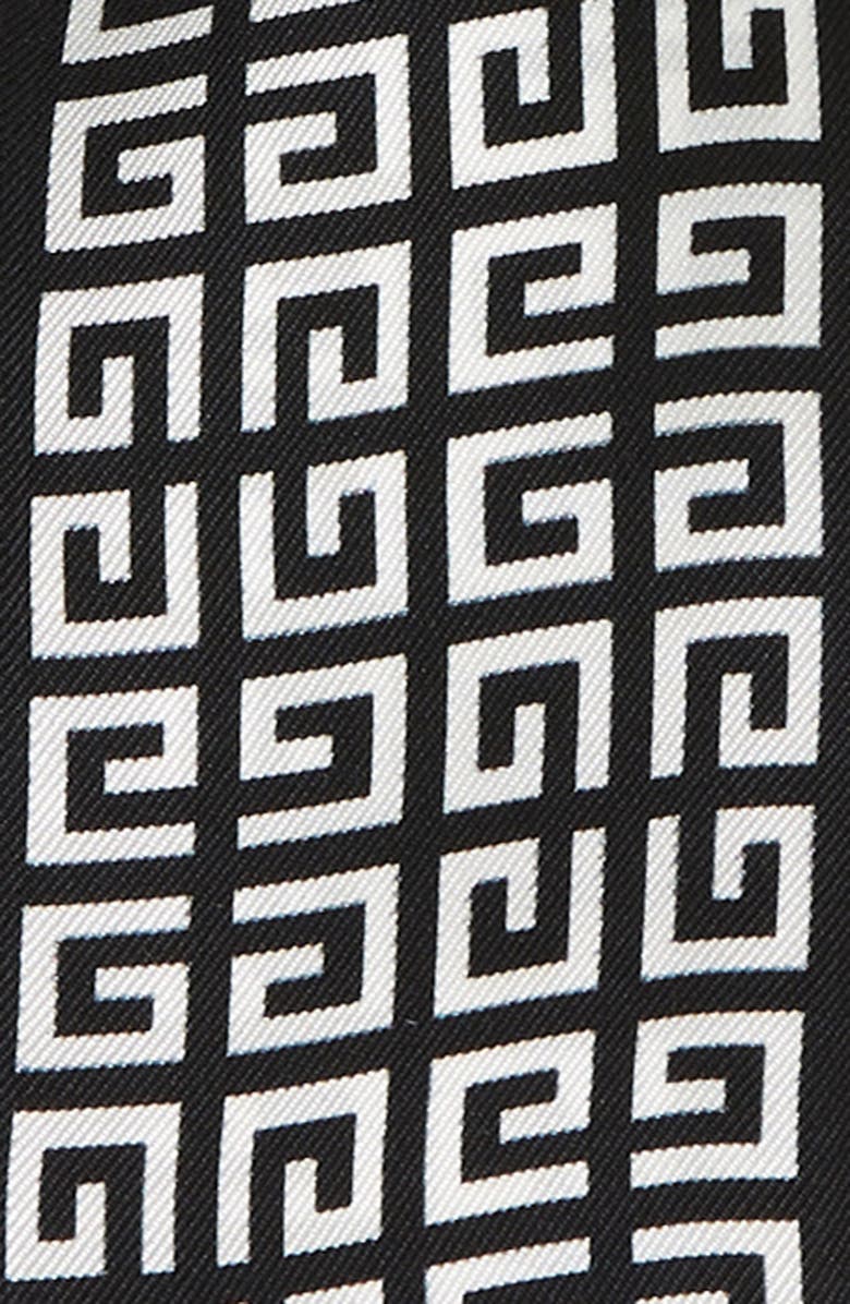 Givenchy 4G Print Silk Twilly Scarf, Alternate, color, 