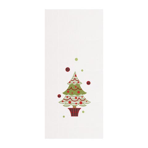 Tree Applique Kitchen Towel