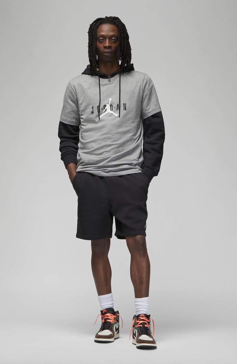 Jordan Brooklyn Fleece Basketball Shorts, Alternate, color,