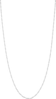 Bearfruit Jewelry Sterling Silver 18k Gold Plated Ashley Necklace Dainty Everyday Jewelry