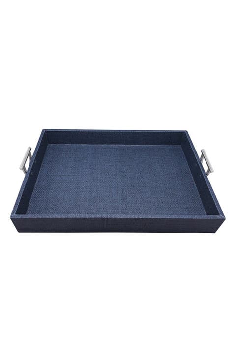 Woven Textured Serving Tray