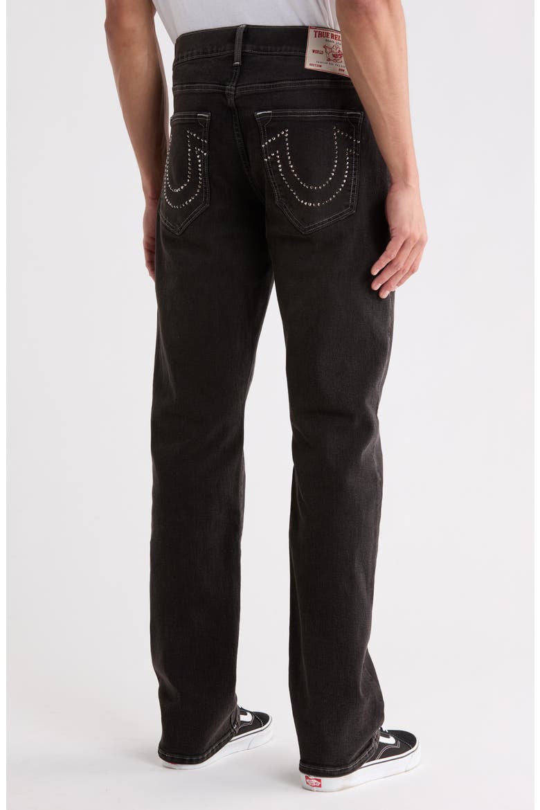True Religion Ricky Studded Straight Leg Jeans (Men) | Nordstromrack