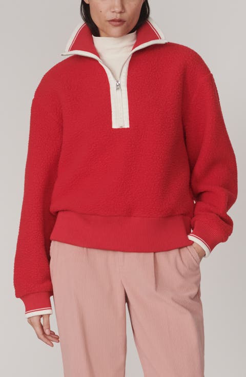 Anika Half Zip Fleece Pullover