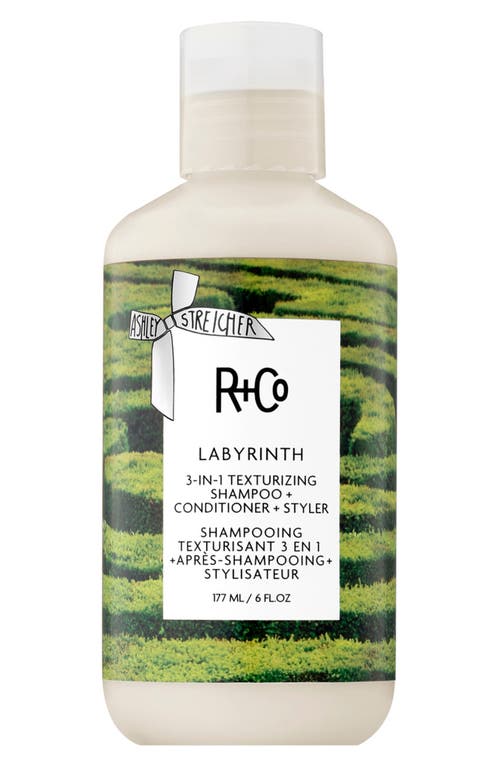 R+Co Labyrinth 3-in-1 Texturizing Shampoo, Conditioner & Styler 