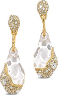 Alexis Bittar Liquid Lucite® Crystal Pavé Earrings