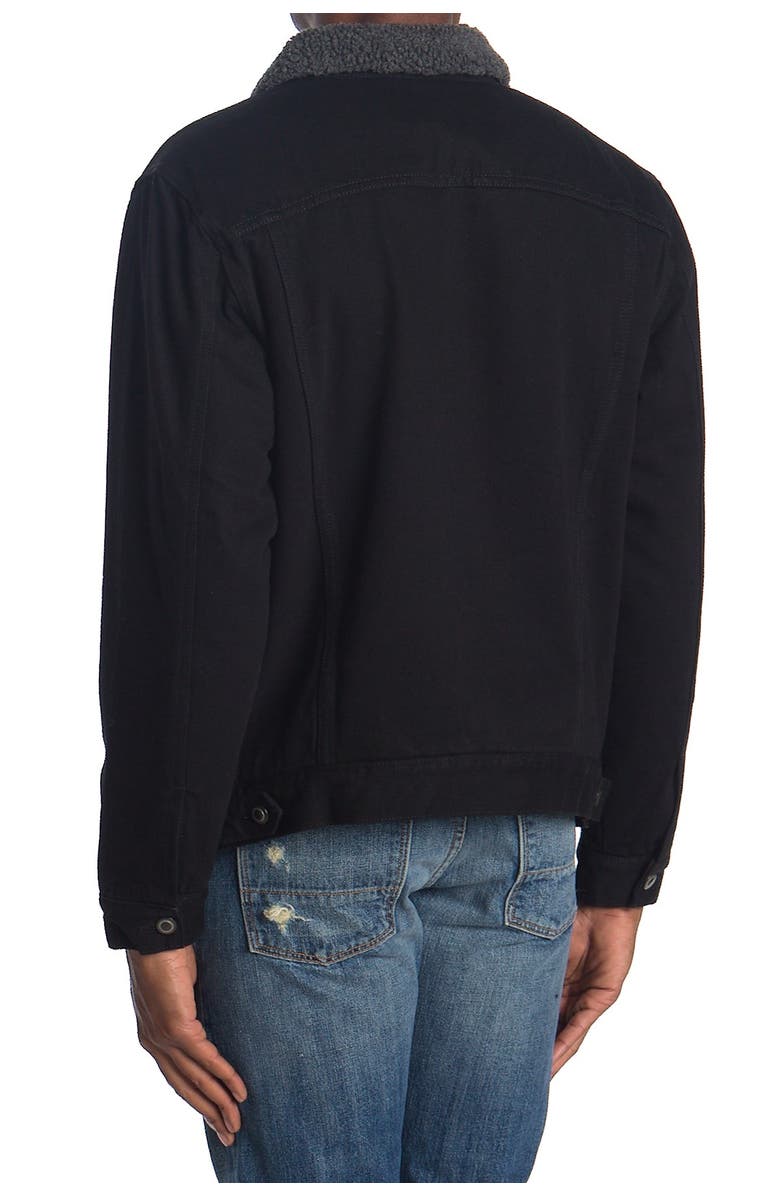 Coastaoro Corduroy & Faux Shearling Trucker Jacket, Main, color,