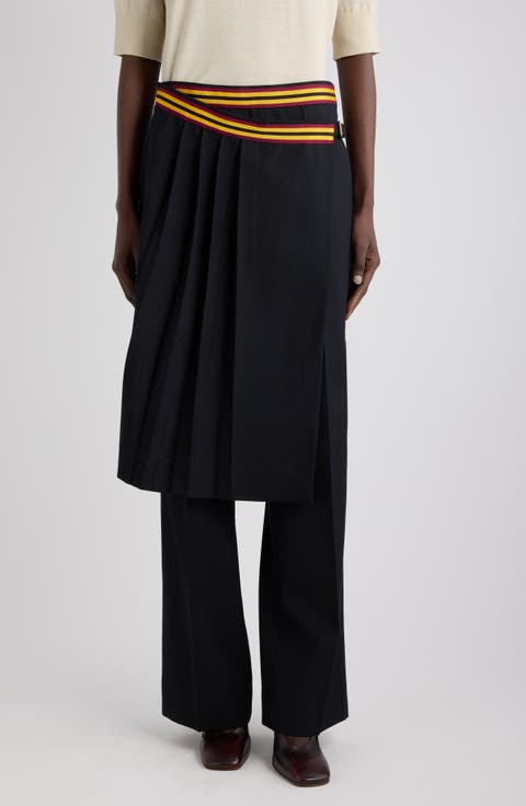Prestona Serge Wool Twill Pants