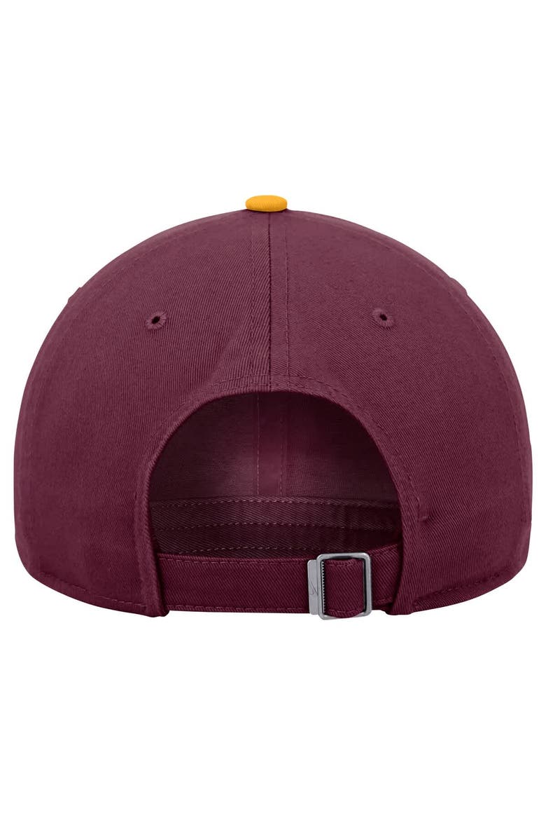 Men's Nike Maroon Minnesota Golden Gophers Colorblock Club Adjustable Hat, Alternate, color, Maroon