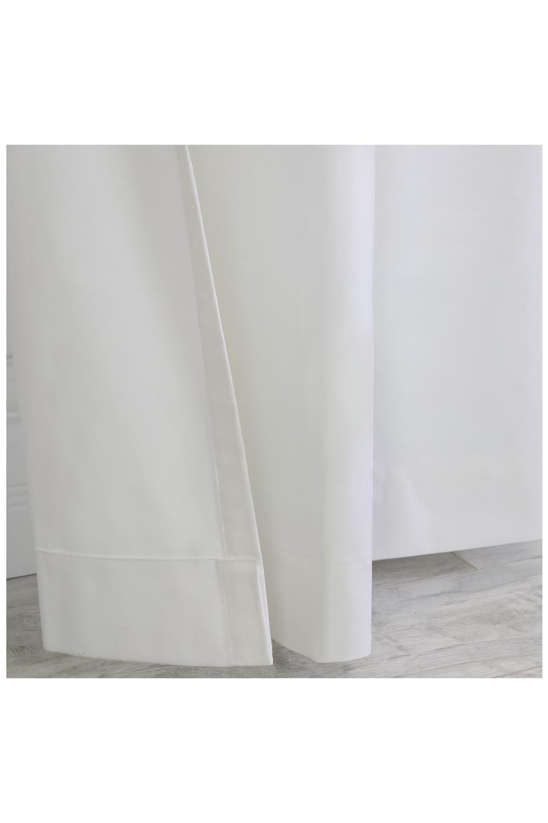 Indoor Cotton Panel Curtain, Alternate, color, WHITE