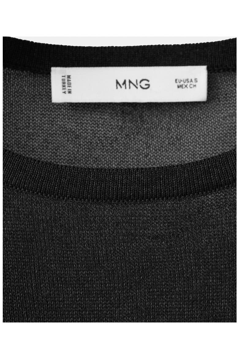 Dot Sweater, Alternate, color, BLACK