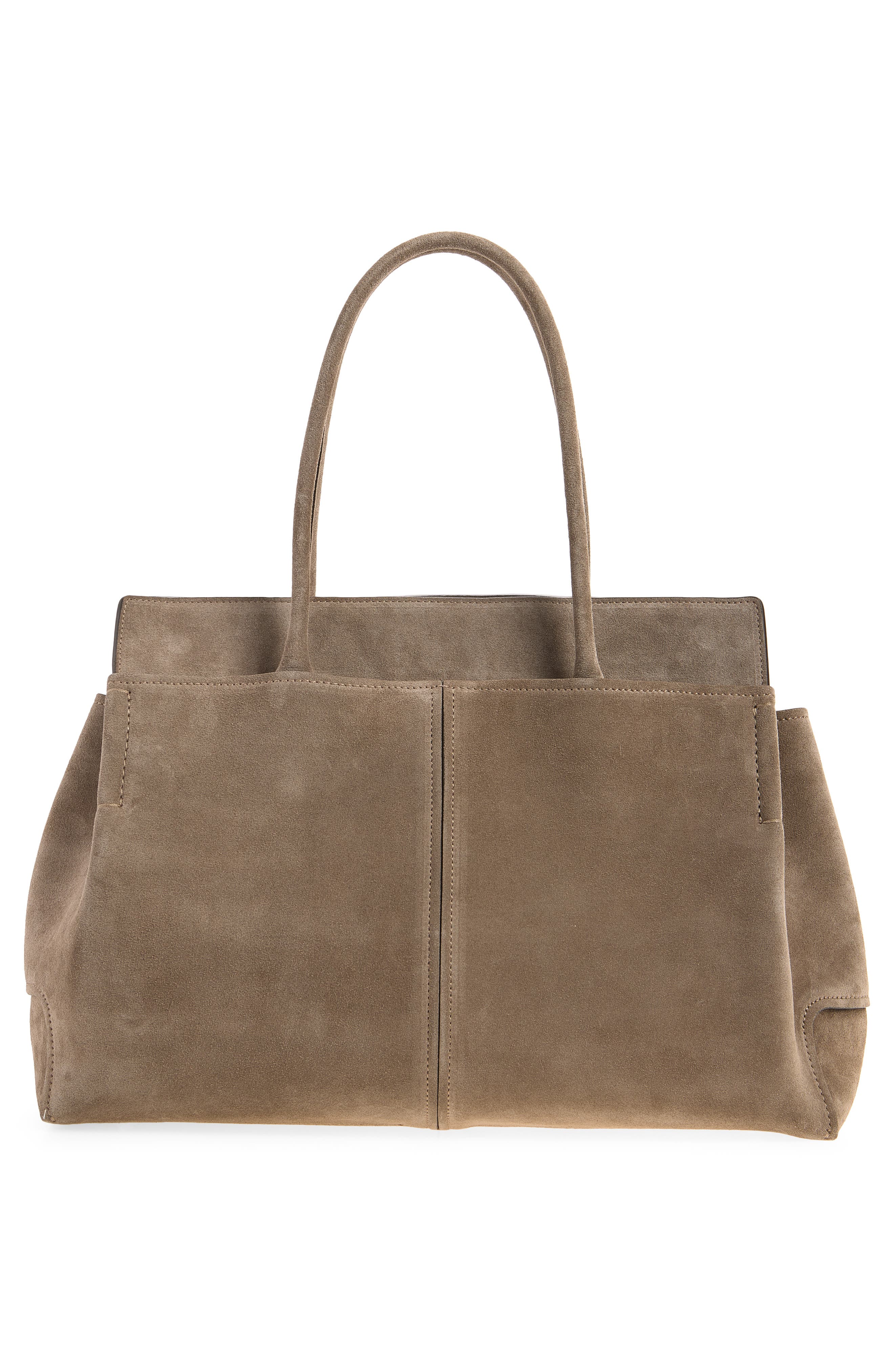 Shopping Leather Tote, Alternate, color, ARGILLA SCURO