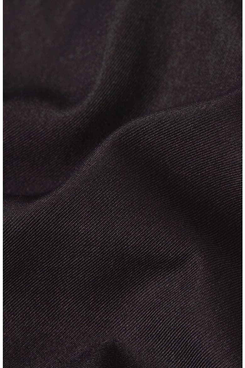 Relaxed Pleated Tech Chinos, Alternate, color, DARK BLACK