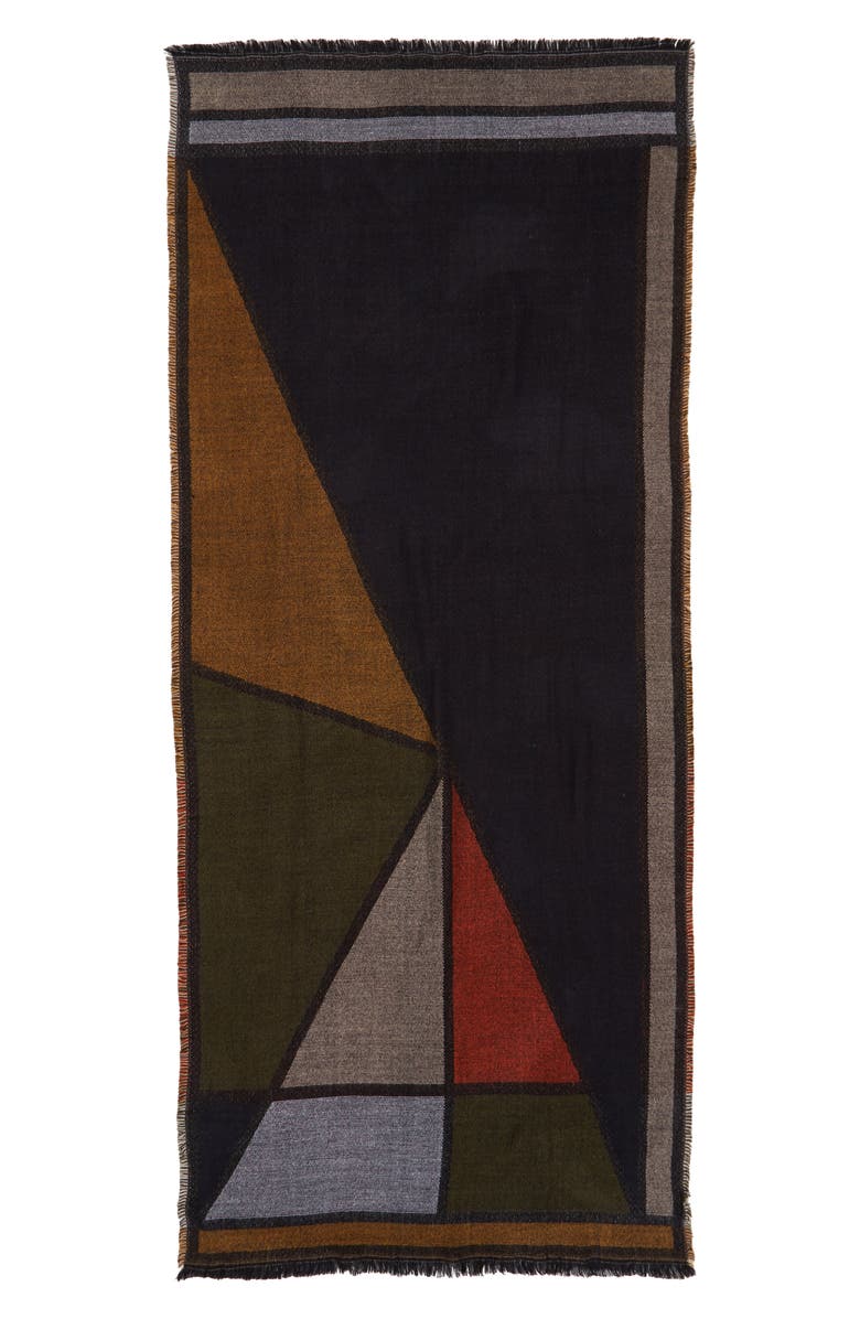 BP. Geo Colorblock Scarf, Alternate, color, 